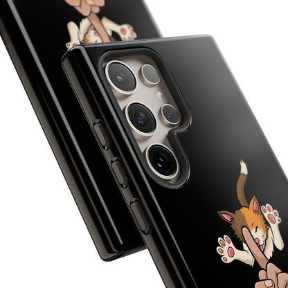 Annoyed cat Phone Case