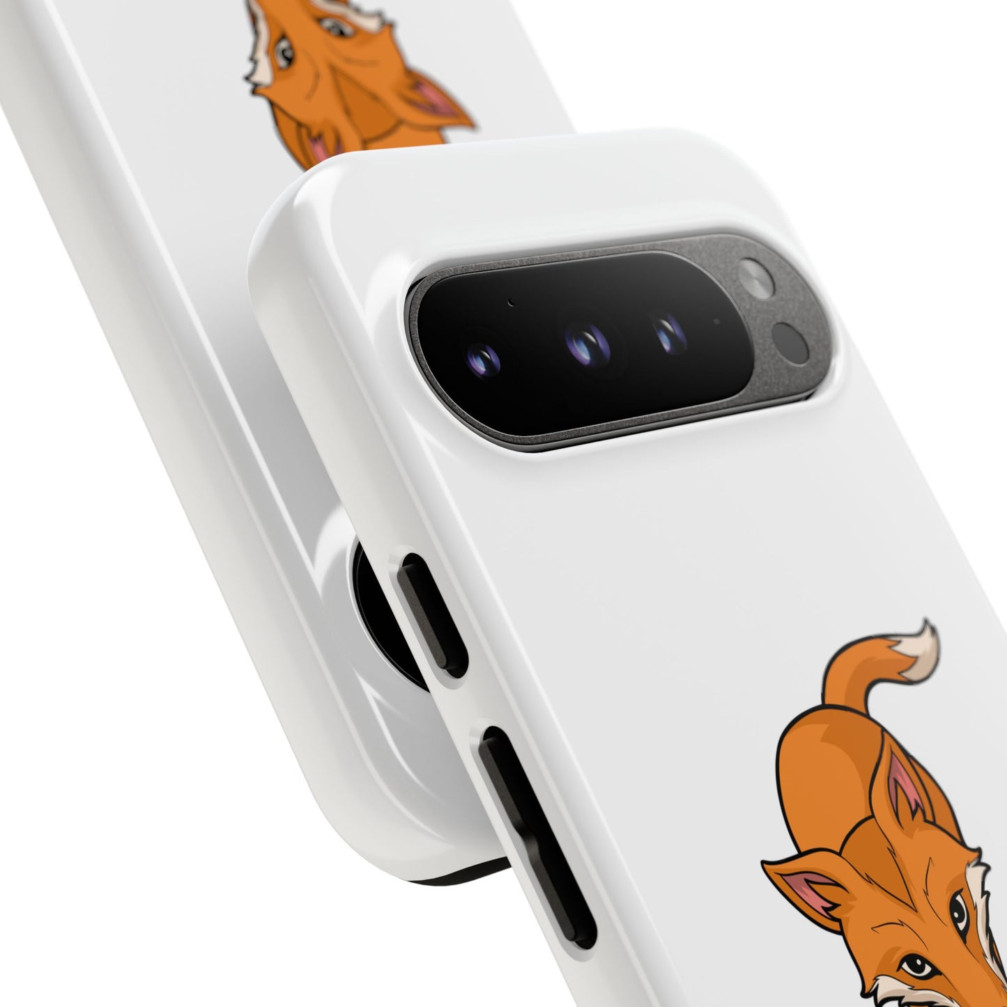 Fox with an egg Phone Case