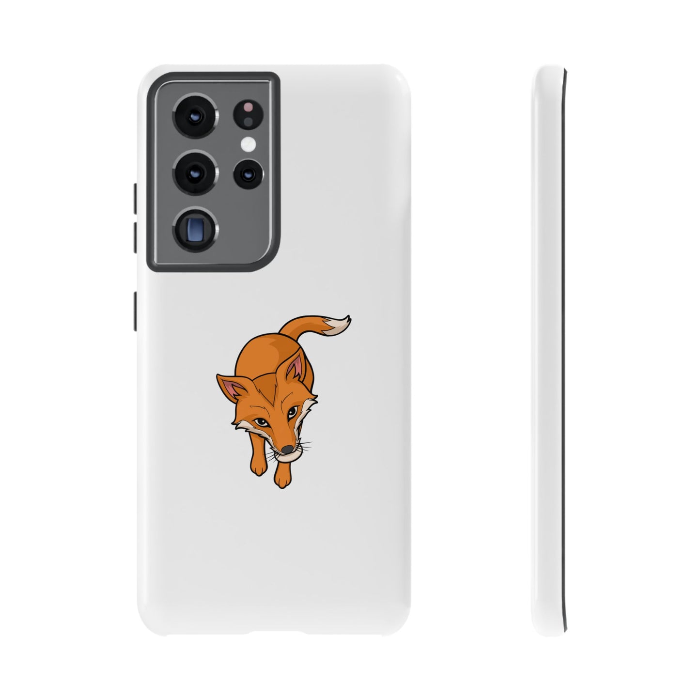 Fox with an egg Phone Case