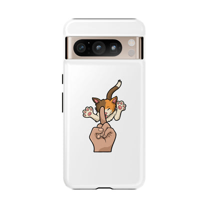 Annoyed cat Phone Case