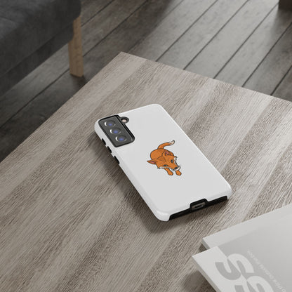 Fox with an egg Phone Case