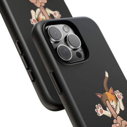 Annoyed cat Phone Case