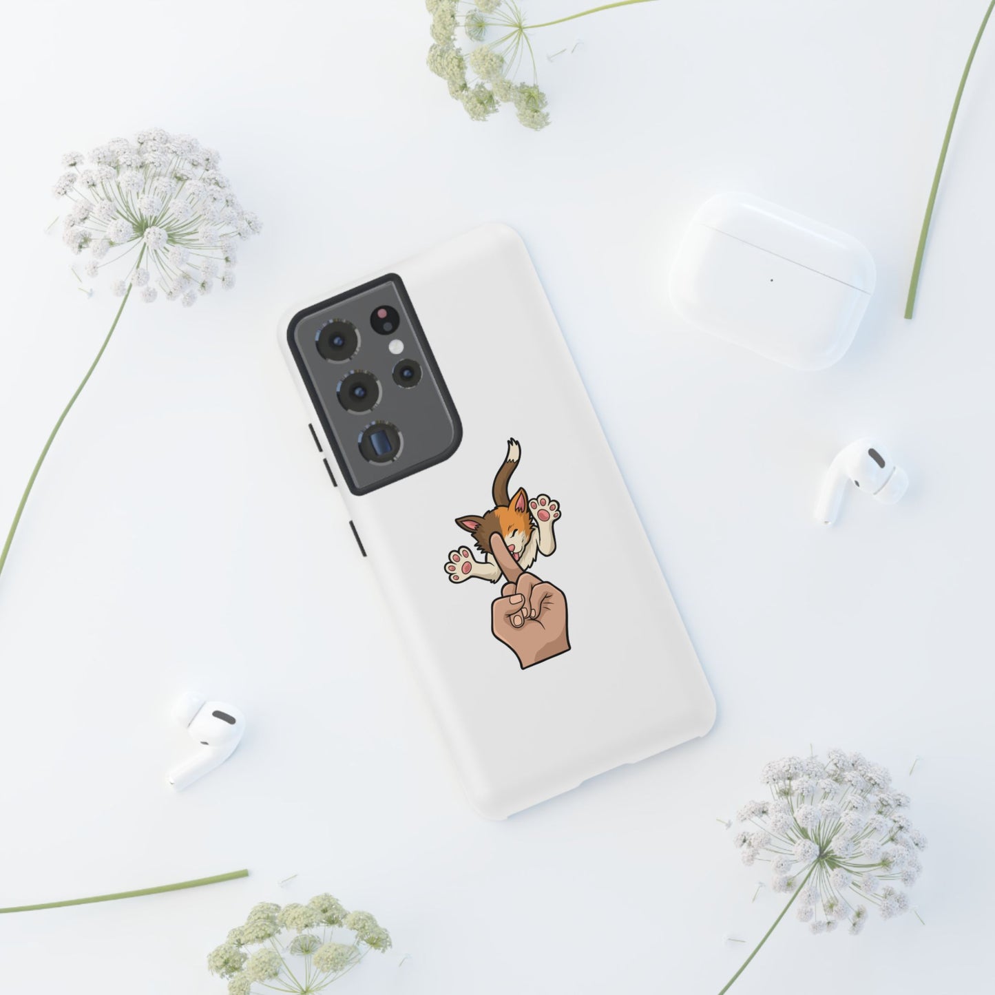 Annoyed cat Phone Case