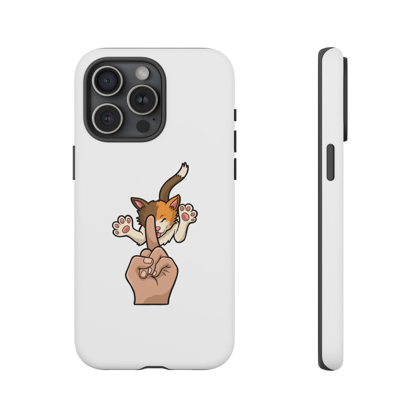 Annoyed cat Phone Case
