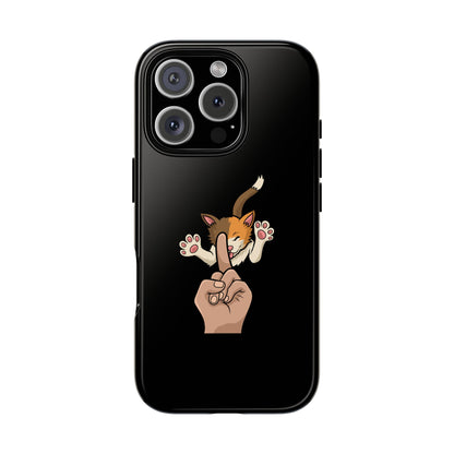Annoyed cat Phone Case