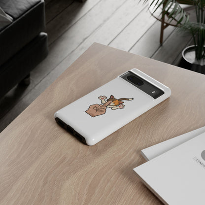 Annoyed cat Phone Case