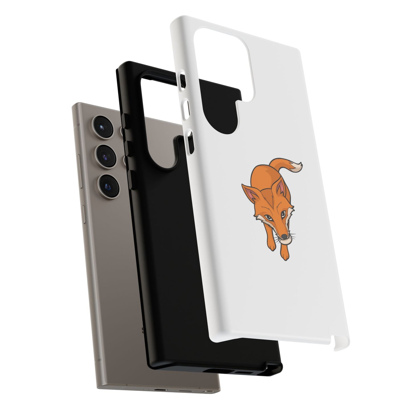 Fox with an egg Phone Case