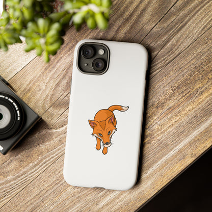 Fox with an egg Phone Case