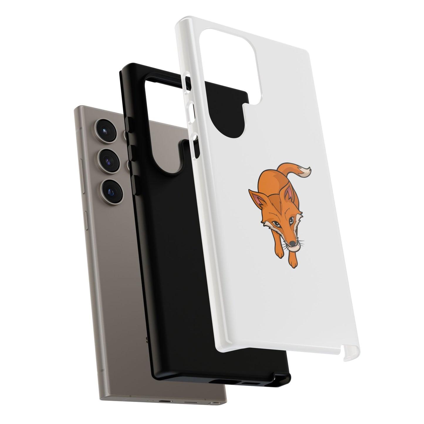 Fox with an egg Phone Case