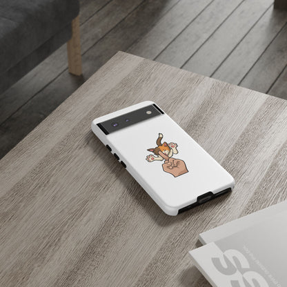 Annoyed cat Phone Case
