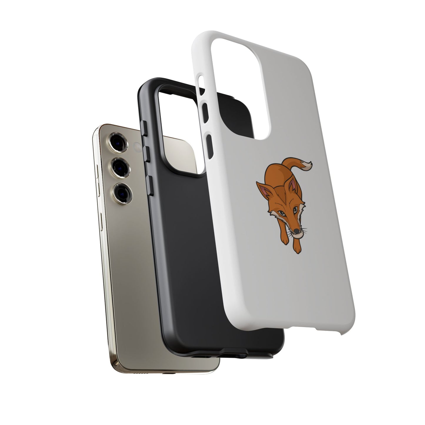 Fox with an egg Phone Case