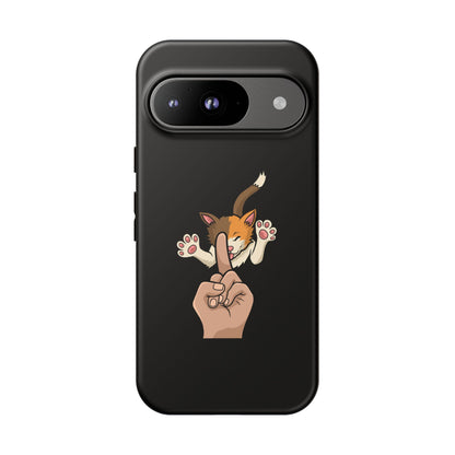 Annoyed cat Phone Case