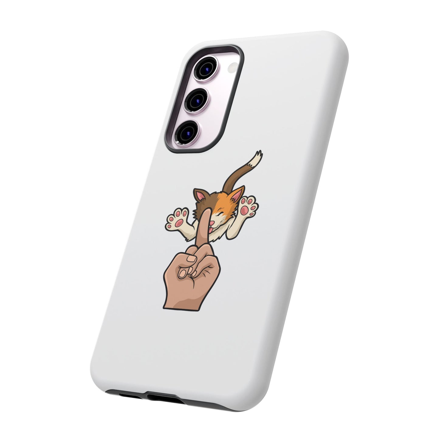 Annoyed cat Phone Case