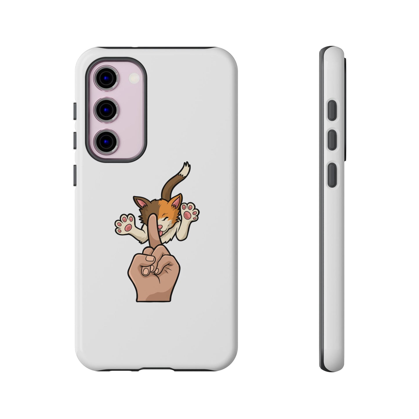 Annoyed cat Phone Case