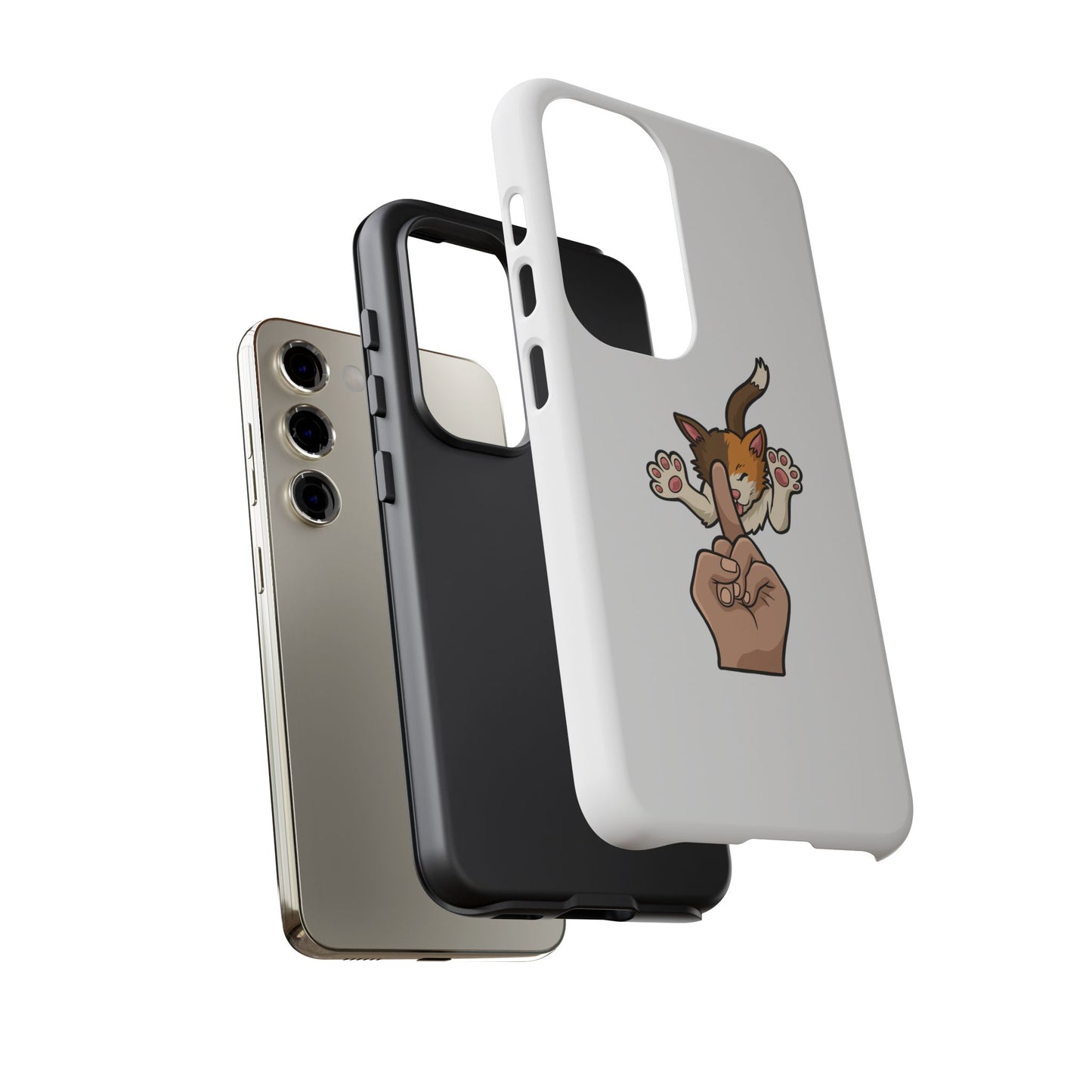 Annoyed cat Phone Case