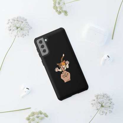 Annoyed cat Phone Case
