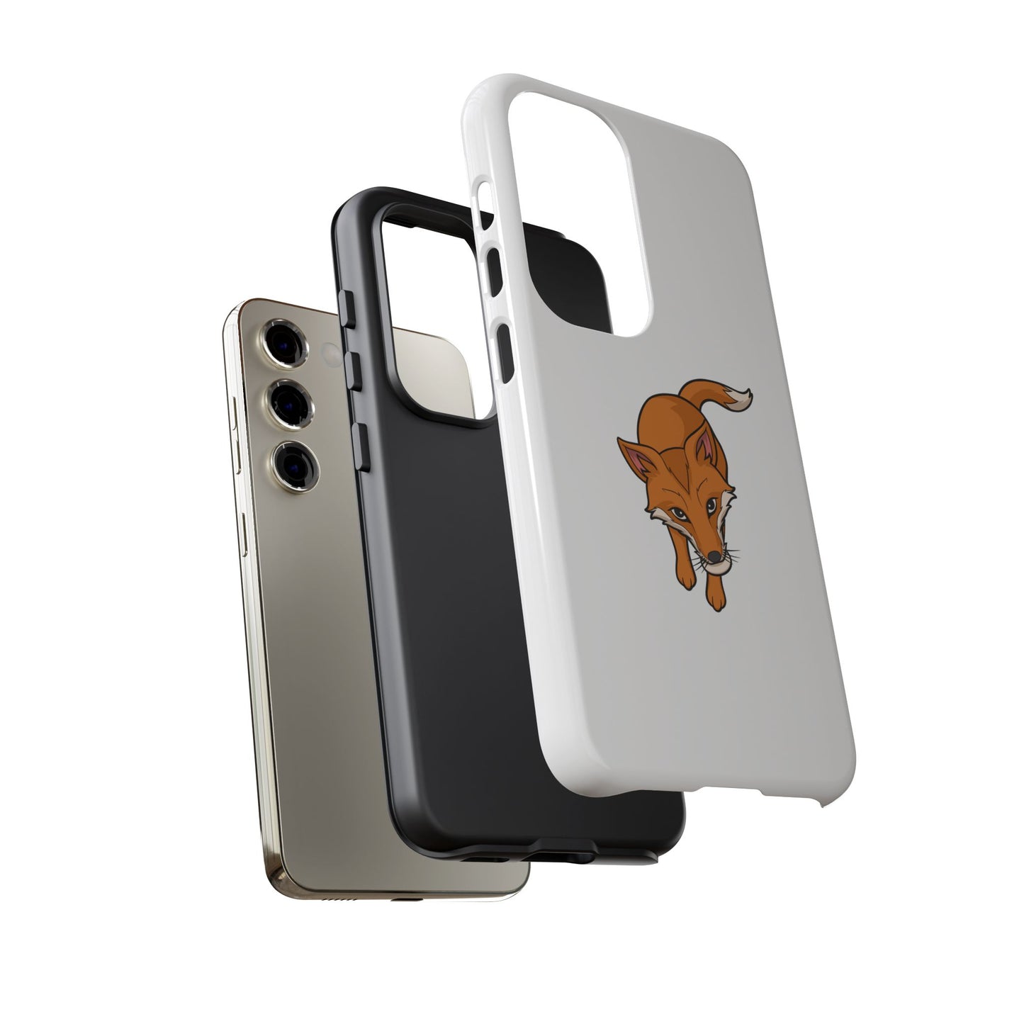 Fox with an egg Phone Case