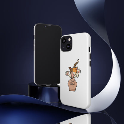 Annoyed cat Phone Case