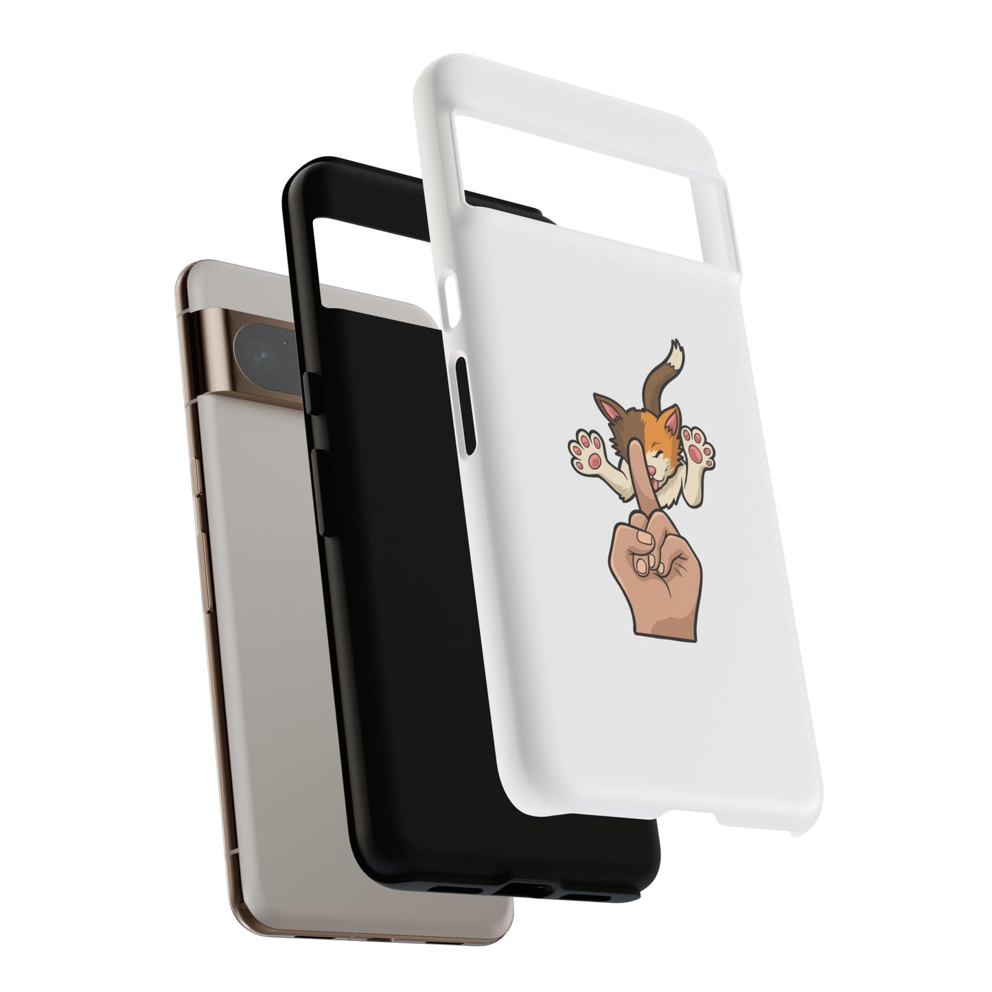 Annoyed cat Phone Case