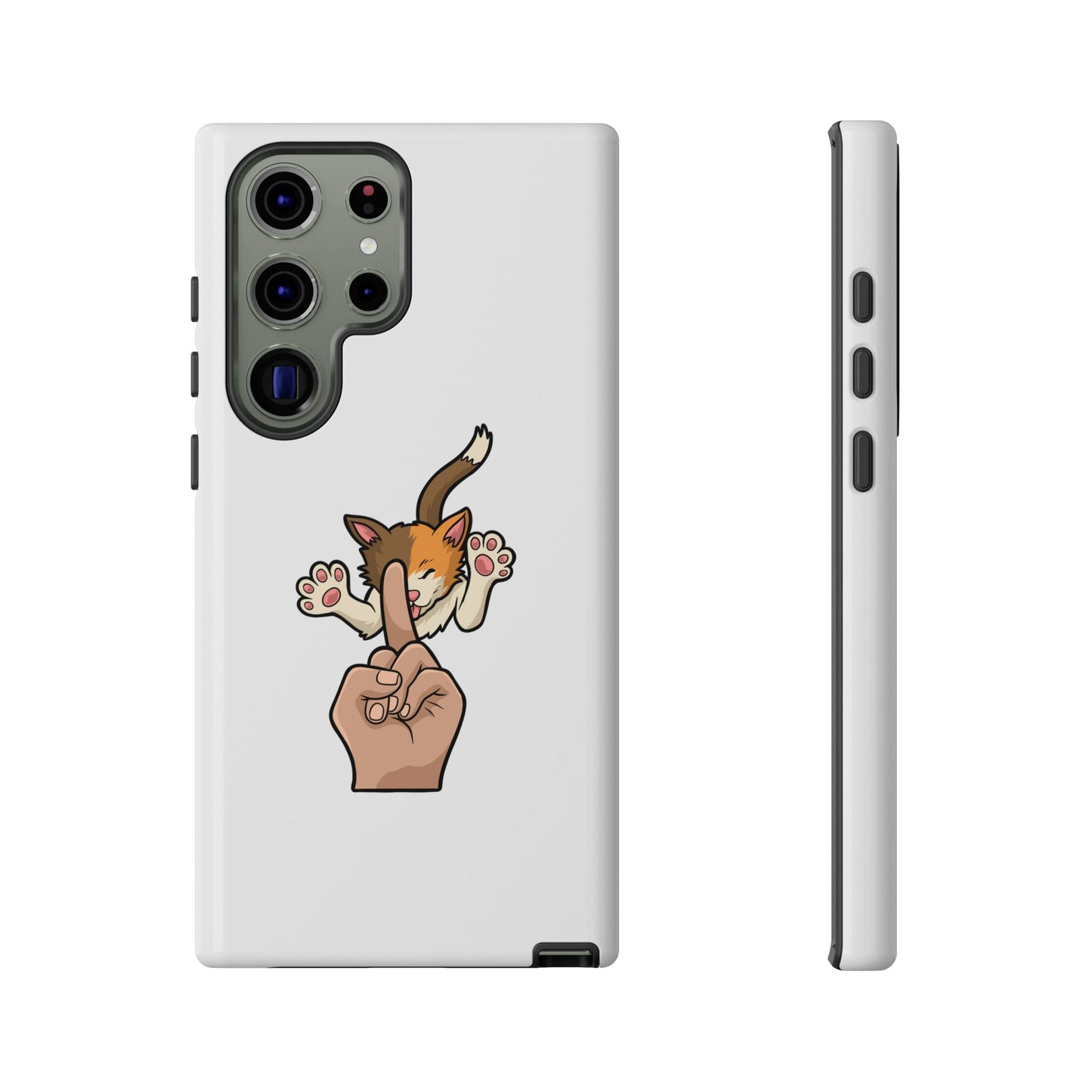 Annoyed cat Phone Case