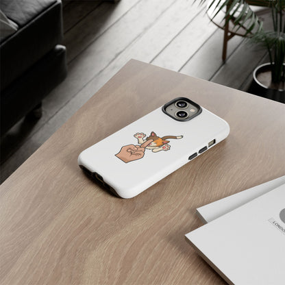 Annoyed cat Phone Case
