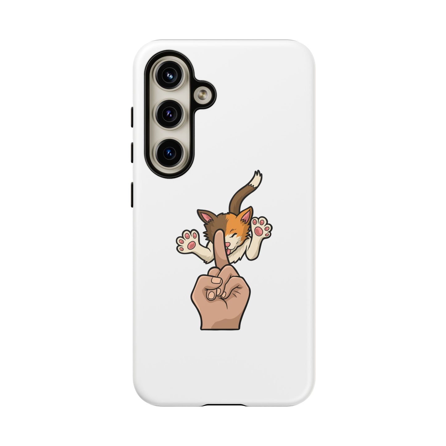 Annoyed cat Phone Case