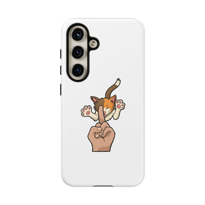 Annoyed cat Phone Case