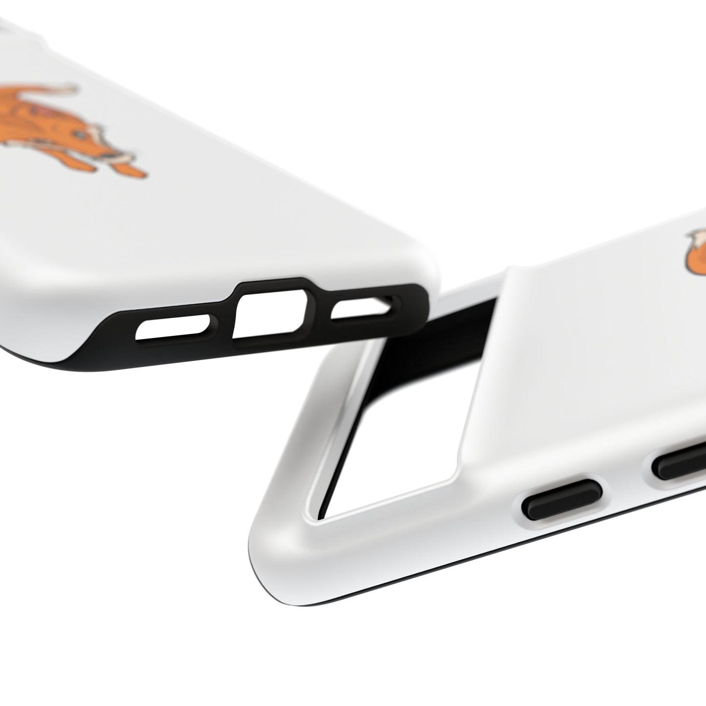 Fox with an egg Phone Case