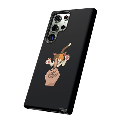 Annoyed cat Phone Case