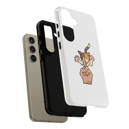 Annoyed cat Phone Case