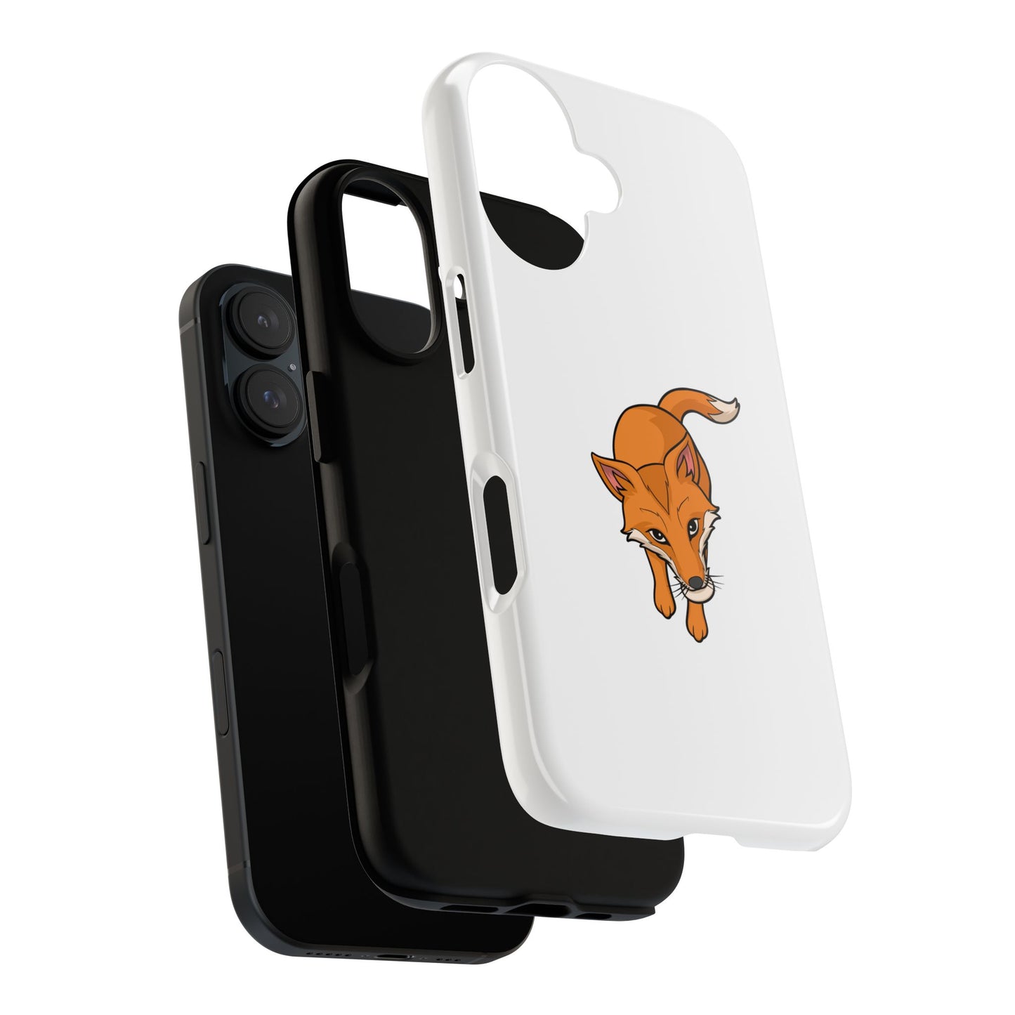 Fox with an egg Phone Case