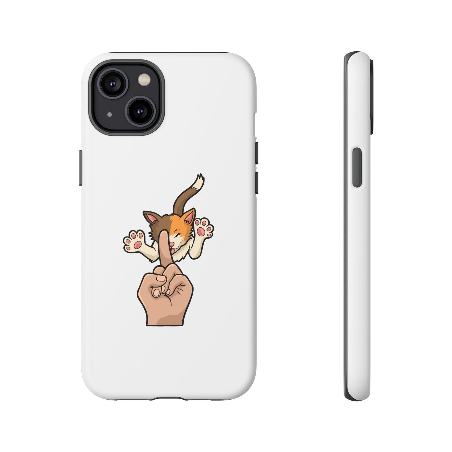 Annoyed cat Phone Case