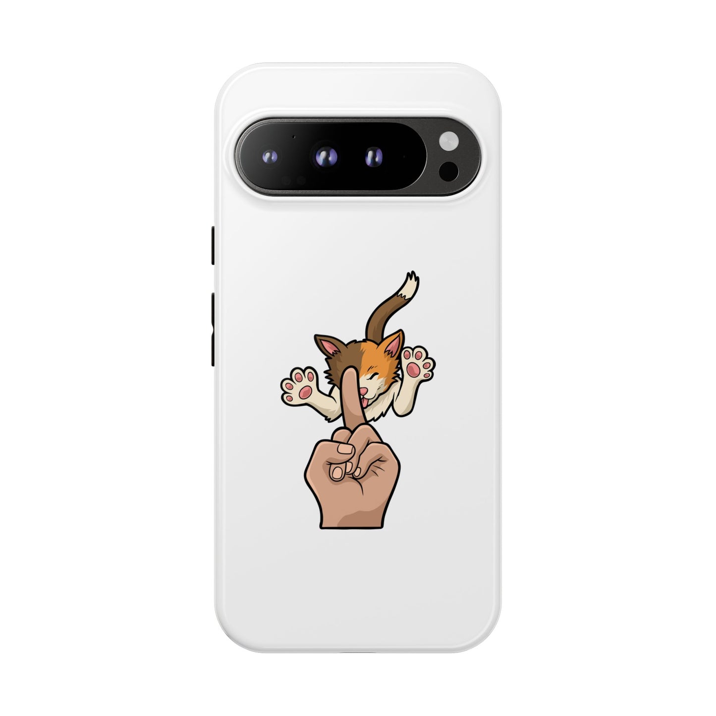 Annoyed cat Phone Case
