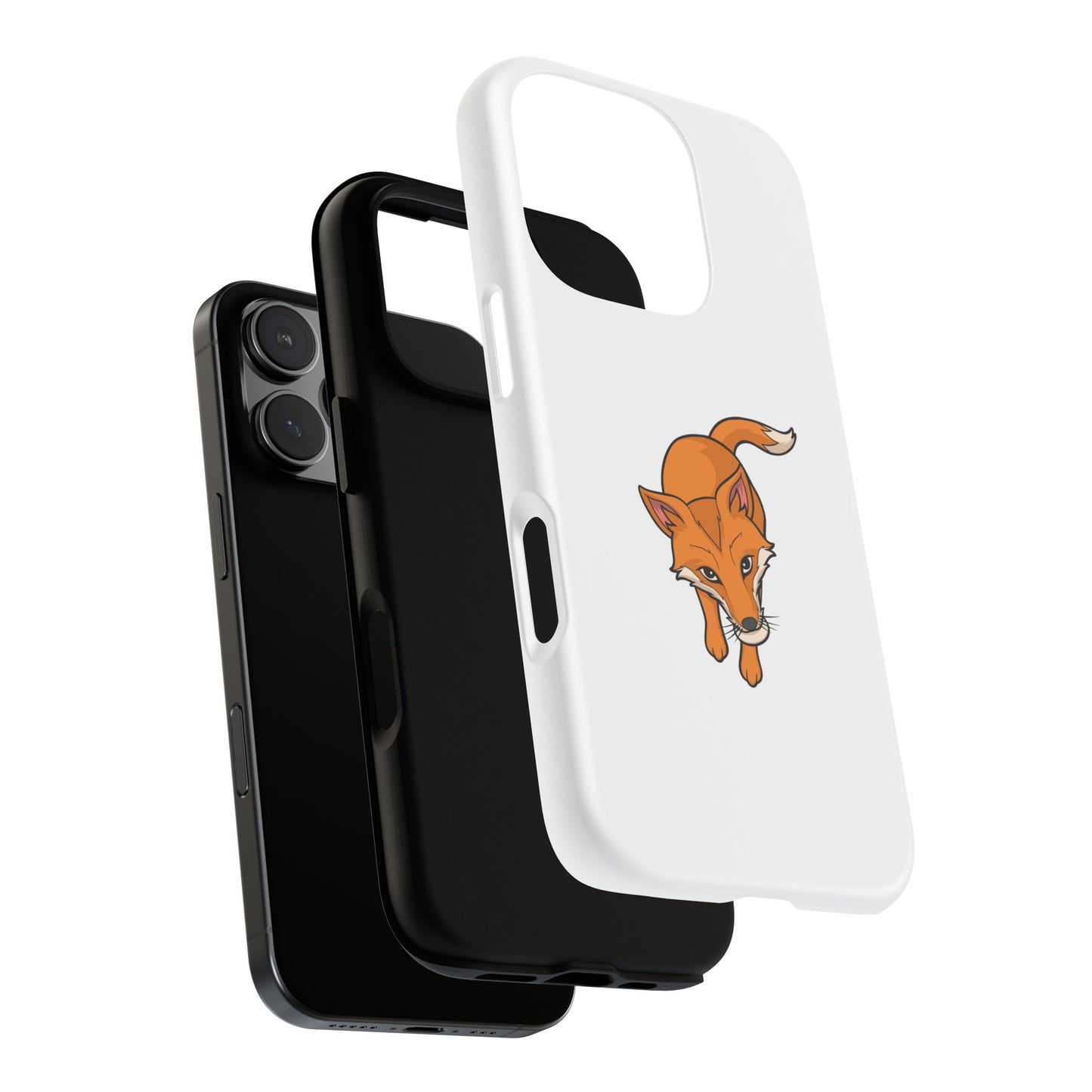 Fox with an egg Phone Case