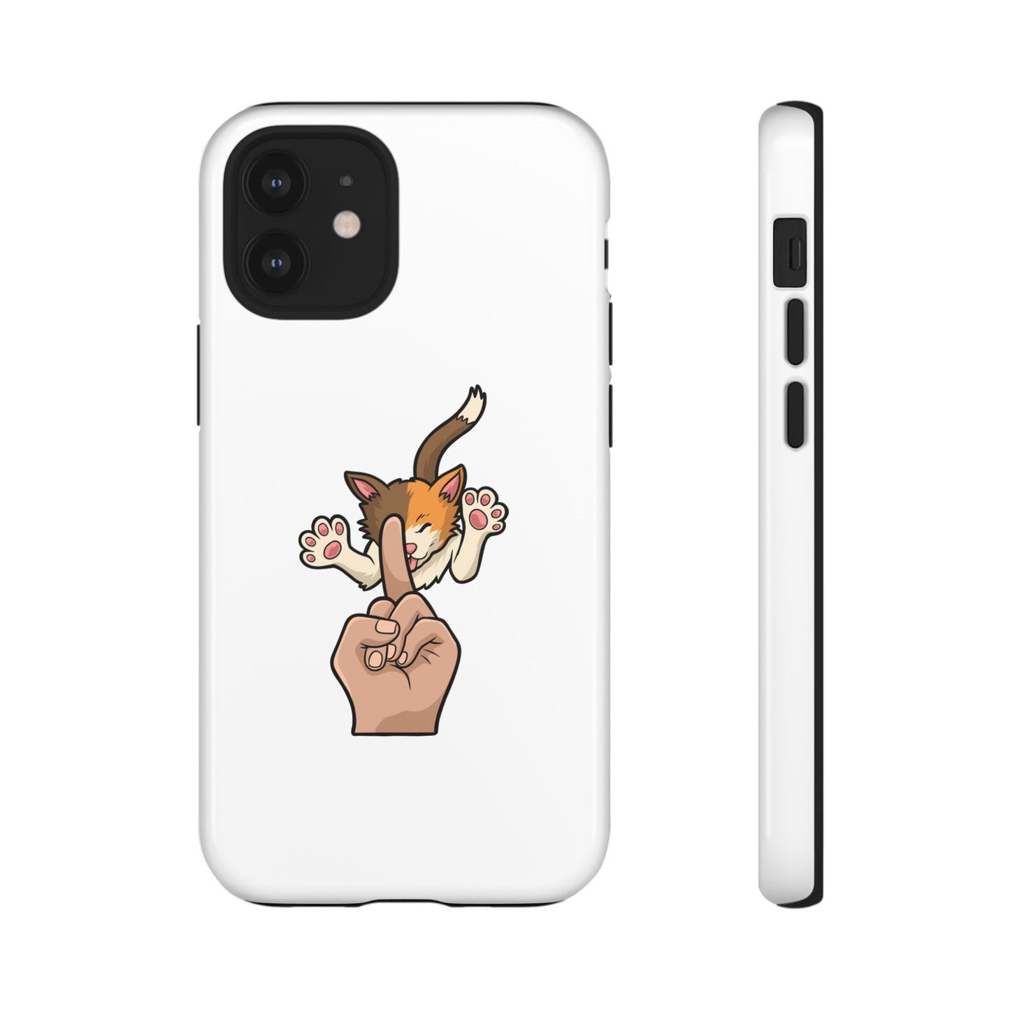 Annoyed cat Phone Case