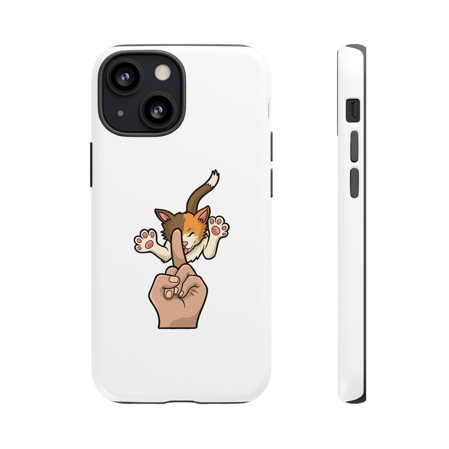 Annoyed cat Phone Case