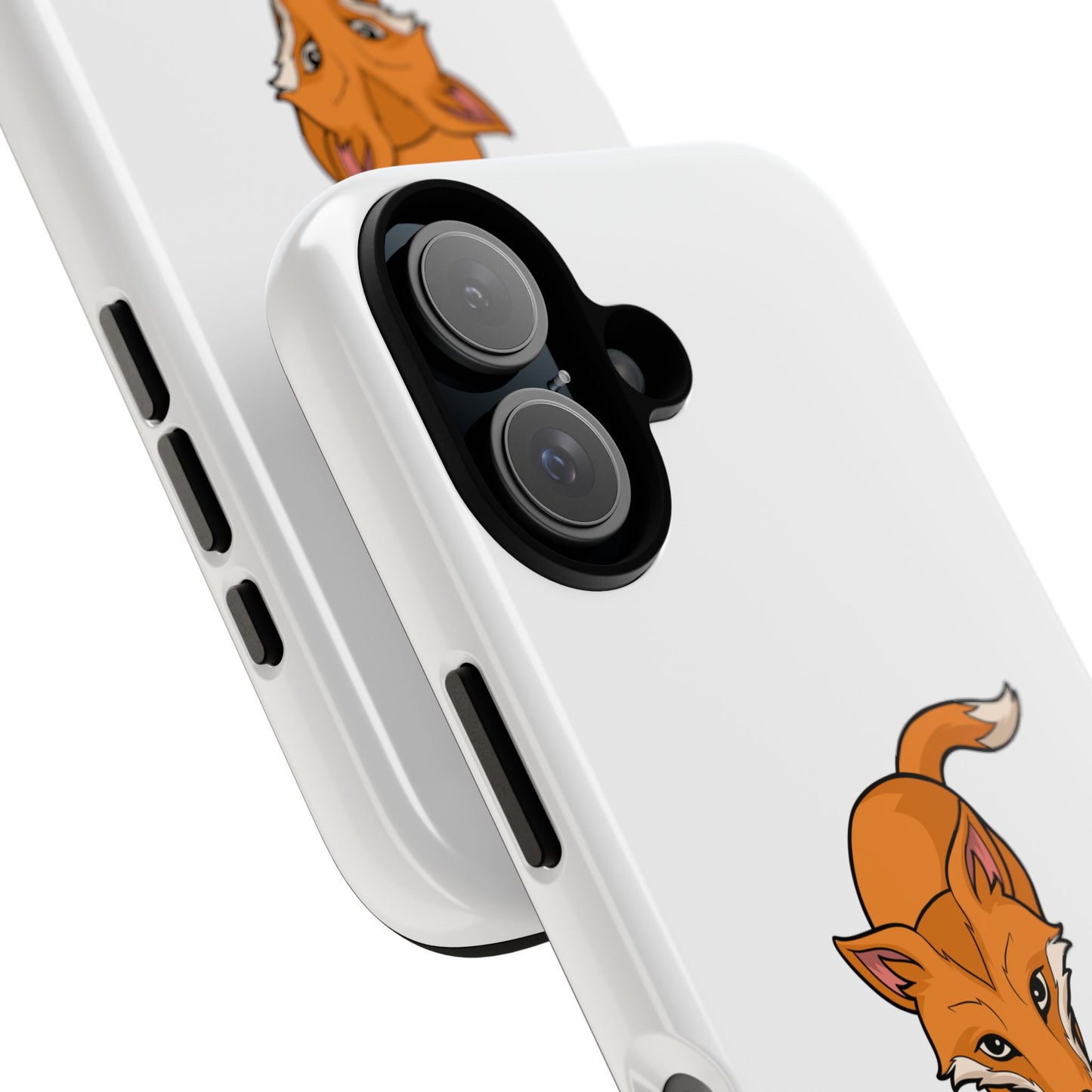 Fox with an egg Phone Case