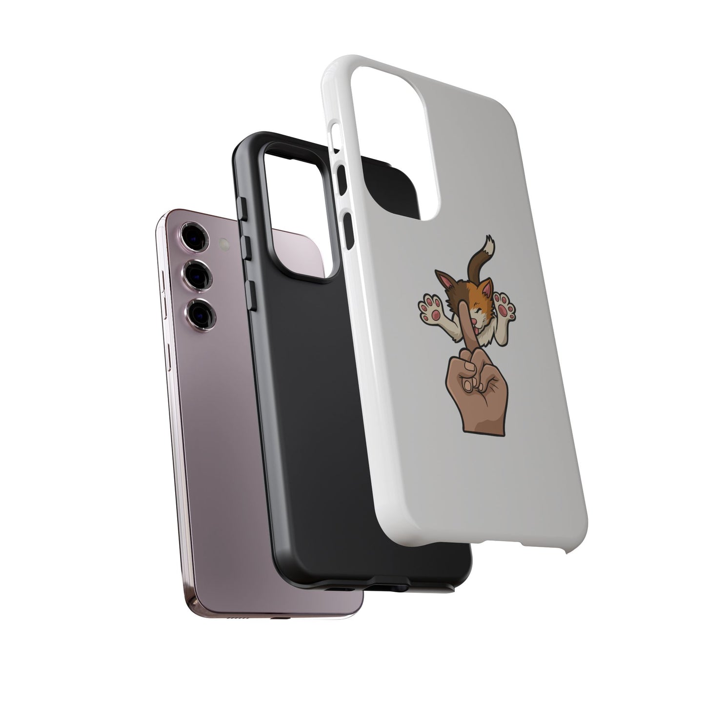 Annoyed cat Phone Case