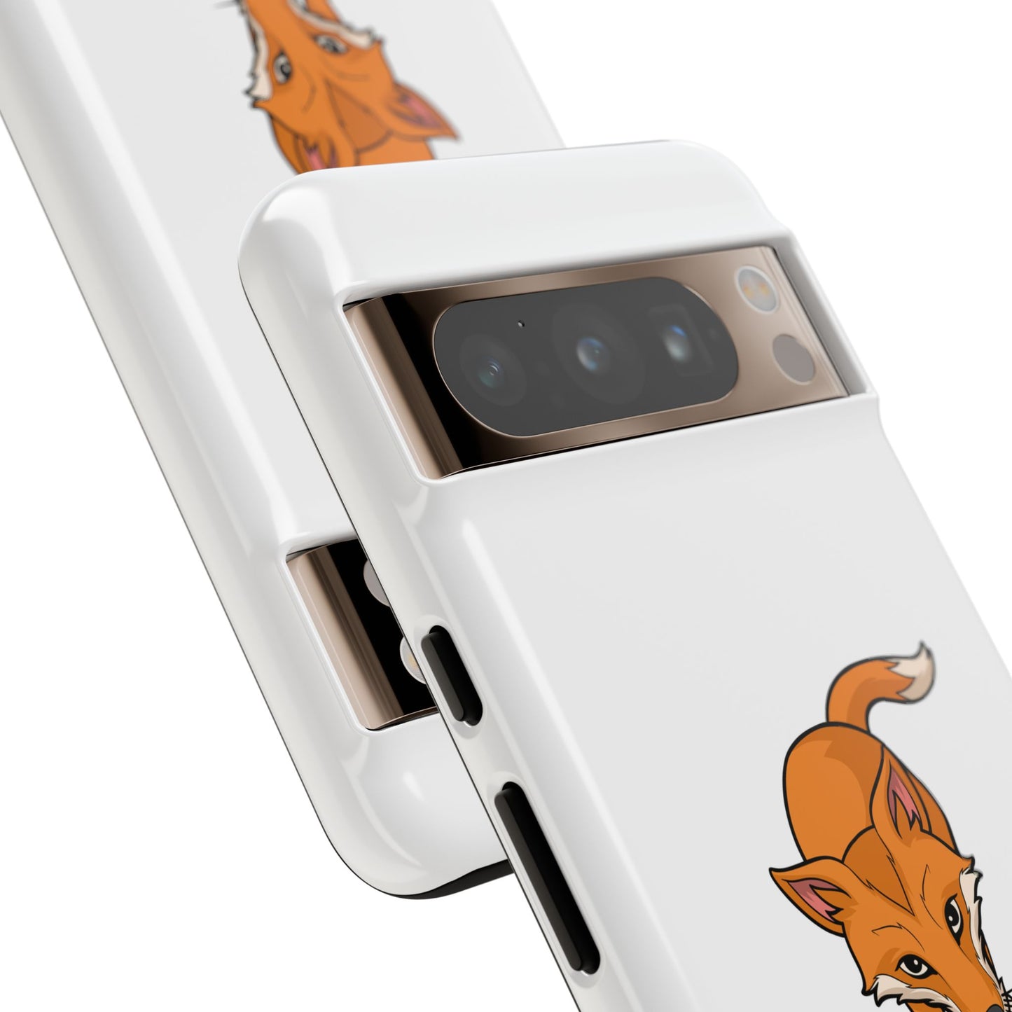 Fox with an egg Phone Case