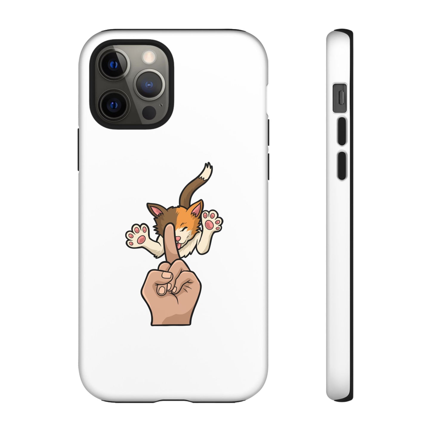 Annoyed cat Phone Case