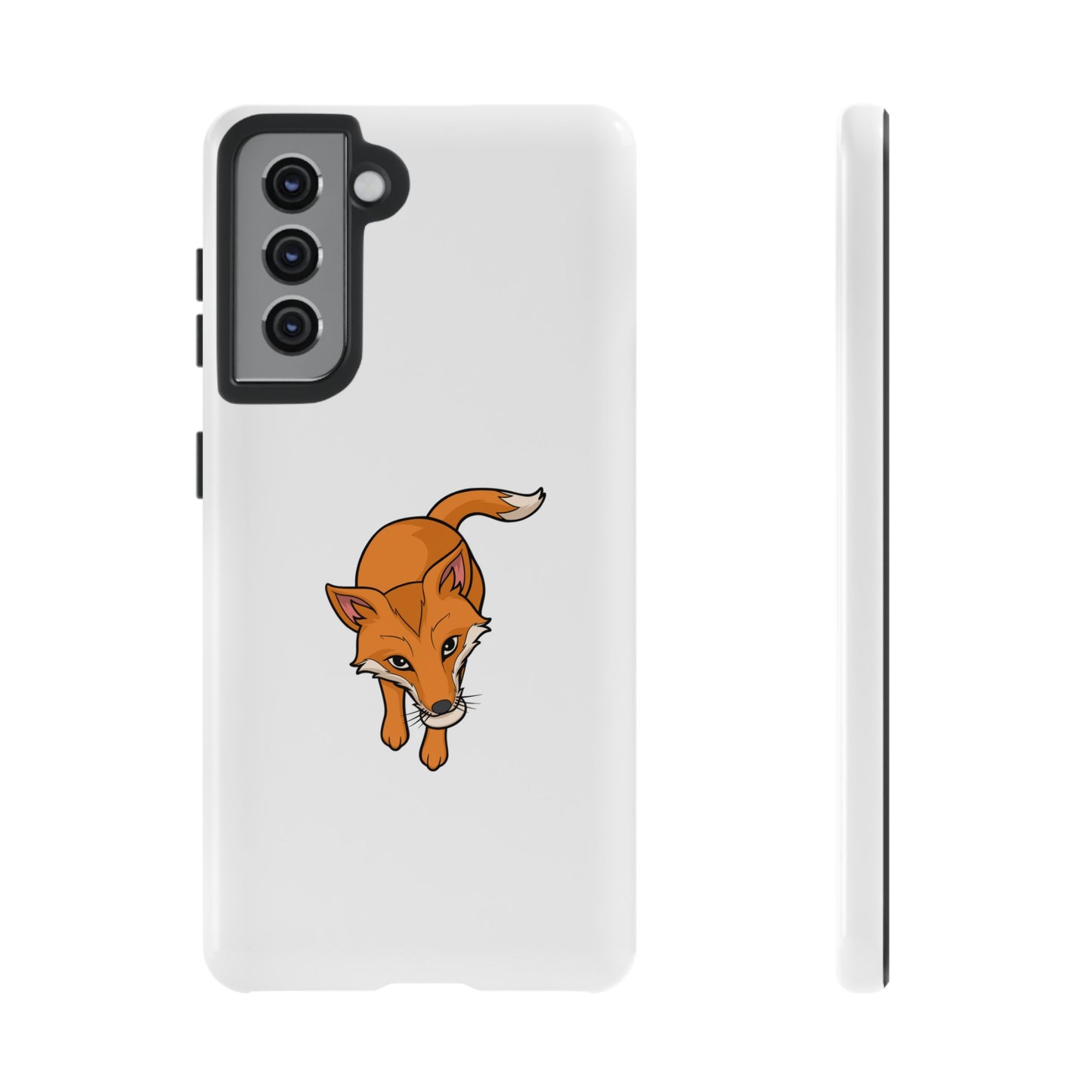 Fox with an egg Phone Case