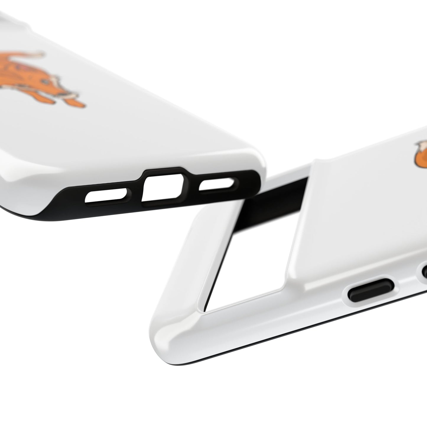 Fox with an egg Phone Case