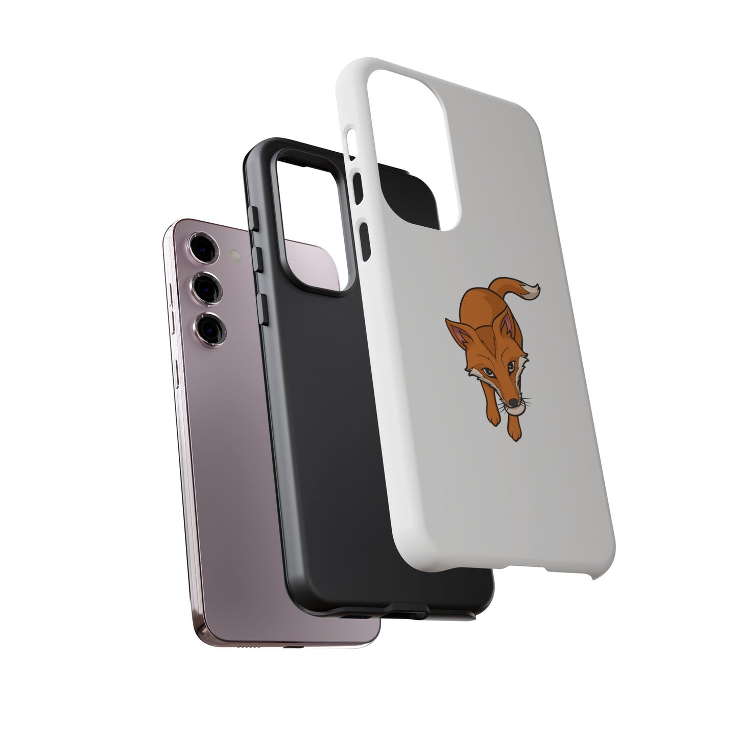 Fox with an egg Phone Case