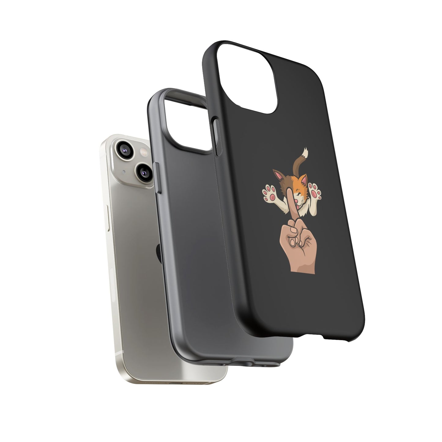 Annoyed cat Phone Case