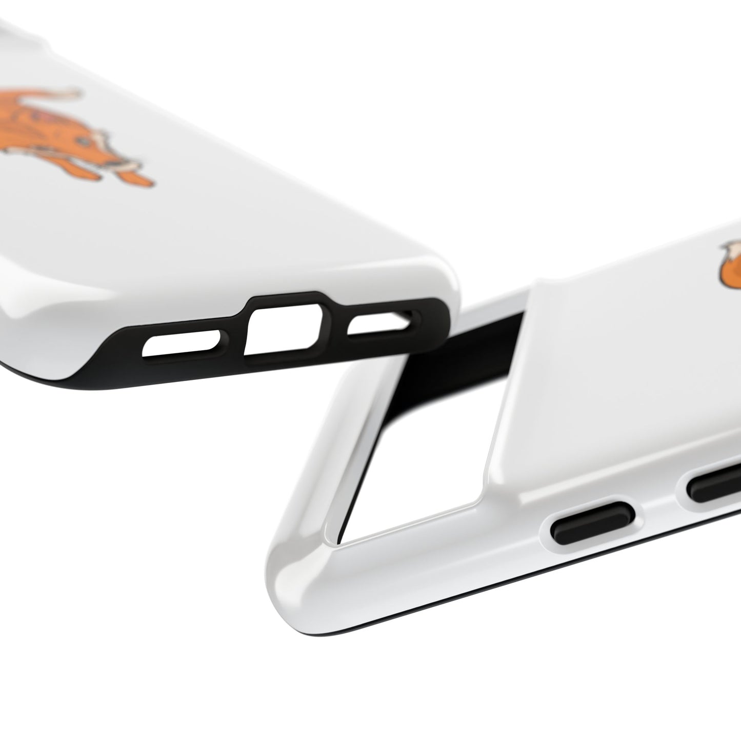 Fox with an egg Phone Case
