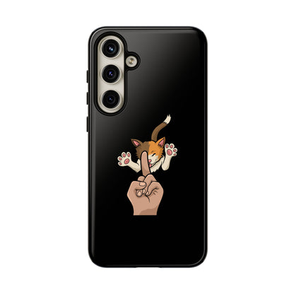 Annoyed cat Phone Case