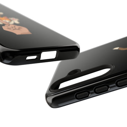 Annoyed cat Phone Case