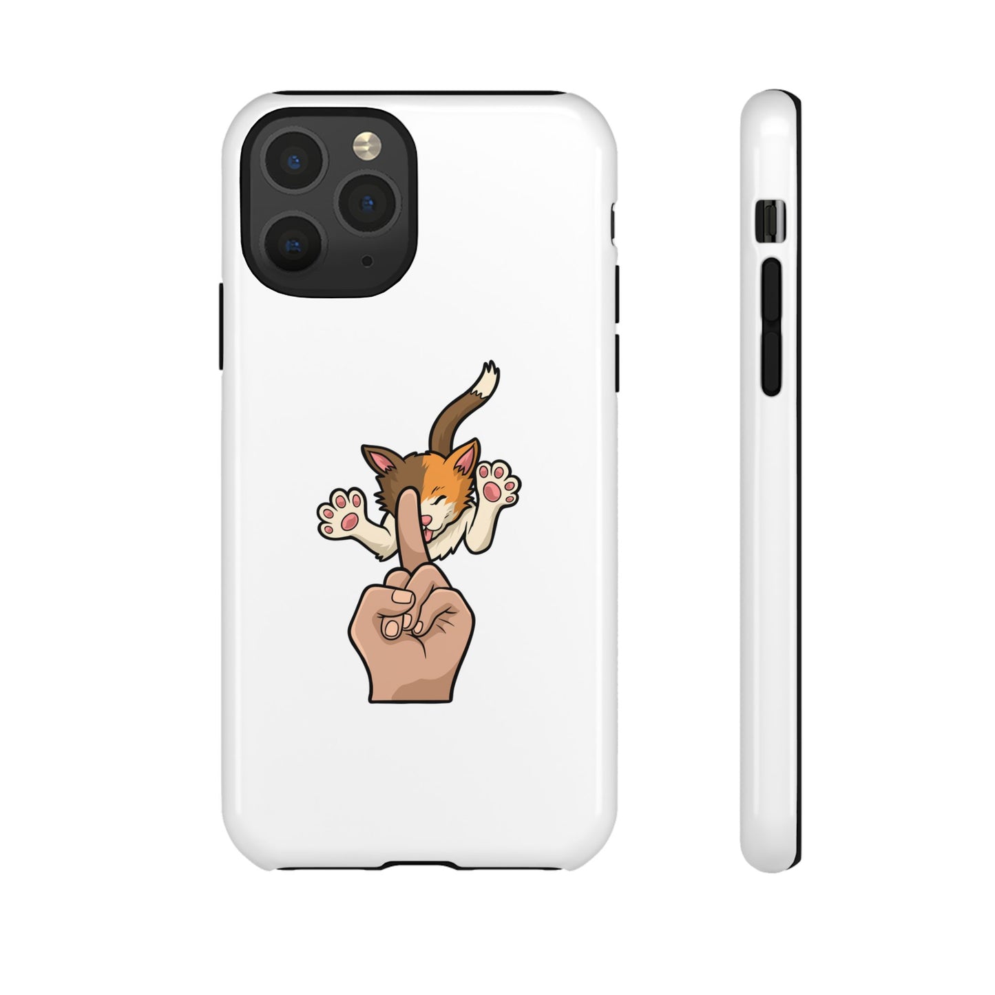 Annoyed cat Phone Case