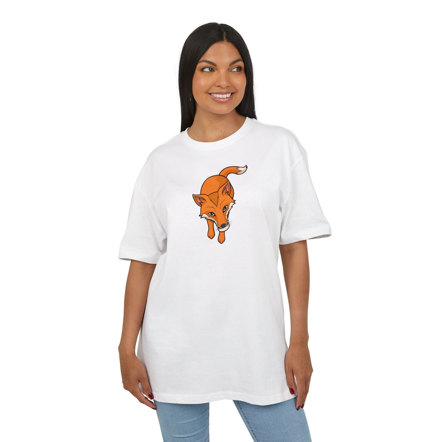 Fox with an egg Oversize T-shirt