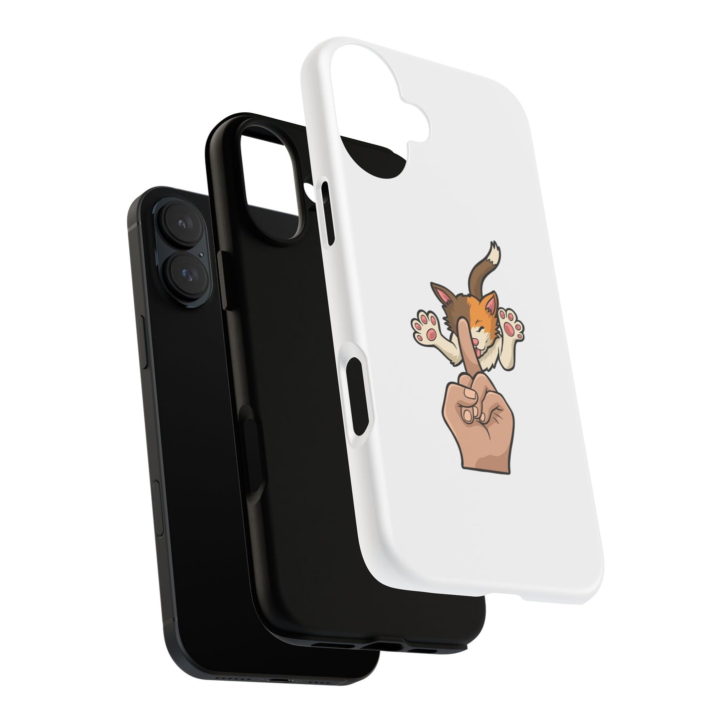 Annoyed cat Phone Case